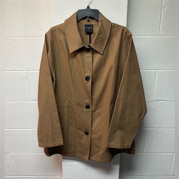 Lane Bryant Jackets & Blazers - Lane Bryant Brown Button-Up Women's Jacket